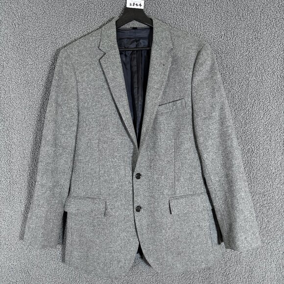 J Crew Ludlow Yorkshire Tweed Wool England Blazer Sport Coat - Men's Size 40R - Picture 1 of 12